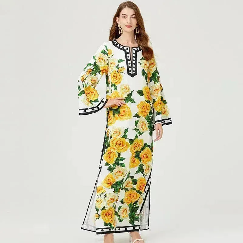 Loose Bohemian Holiday Dress Women
