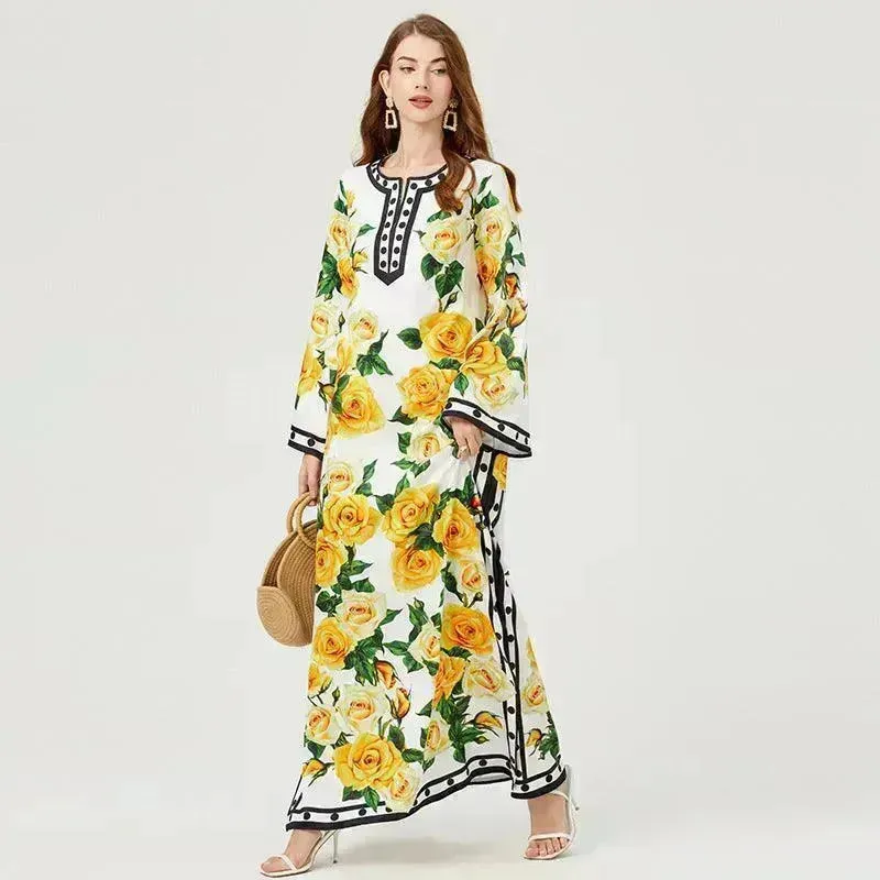 Loose Bohemian Holiday Dress Women
