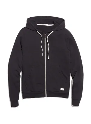 Marine Layer Black Women&#x27;s Afternoon Zip Hoodie WLHZR
