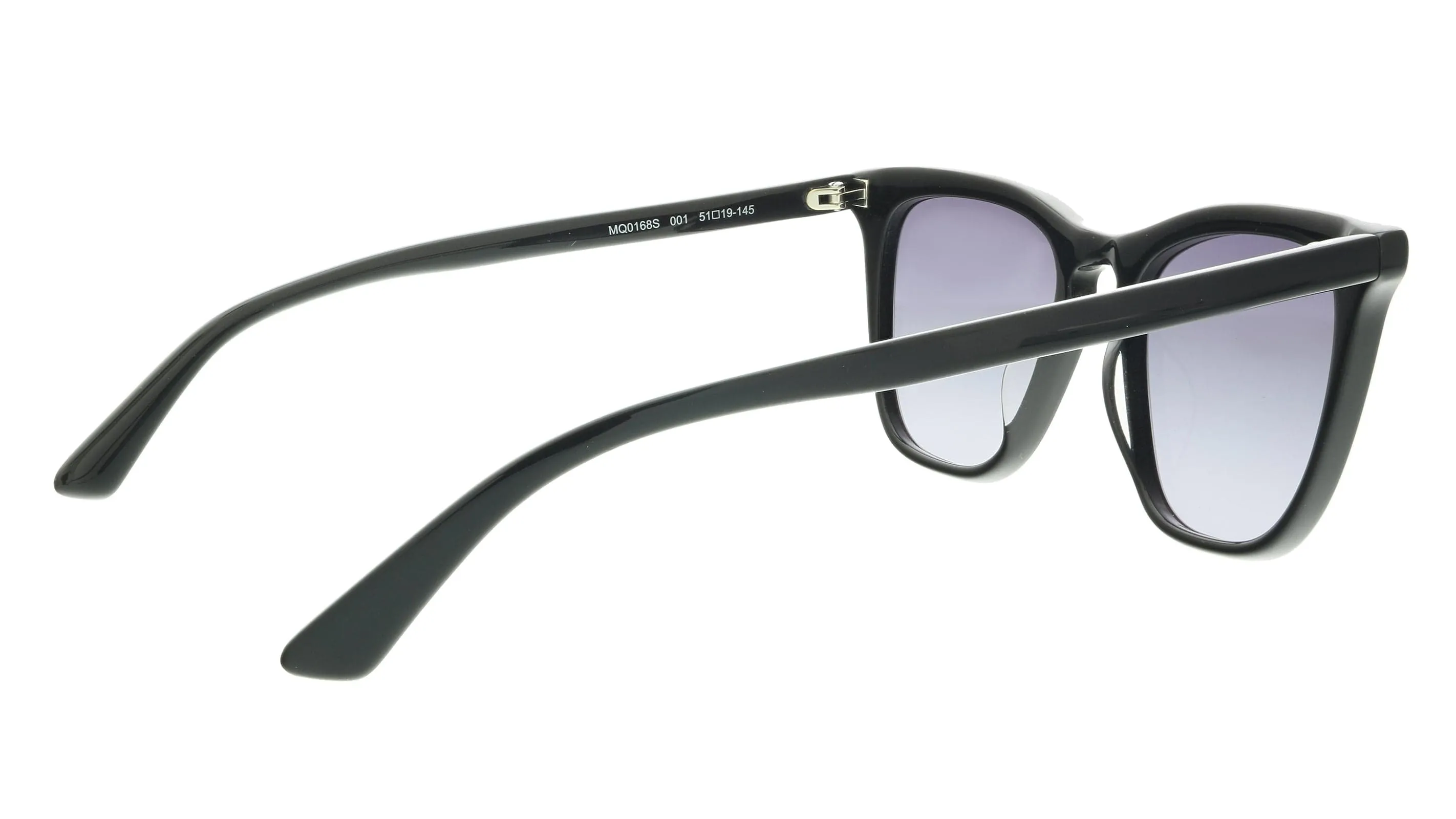 McQ MQ0168S-001 Black Rectangle Sunglasses