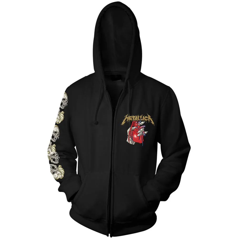Metallica Hoodie: Heart Explosive