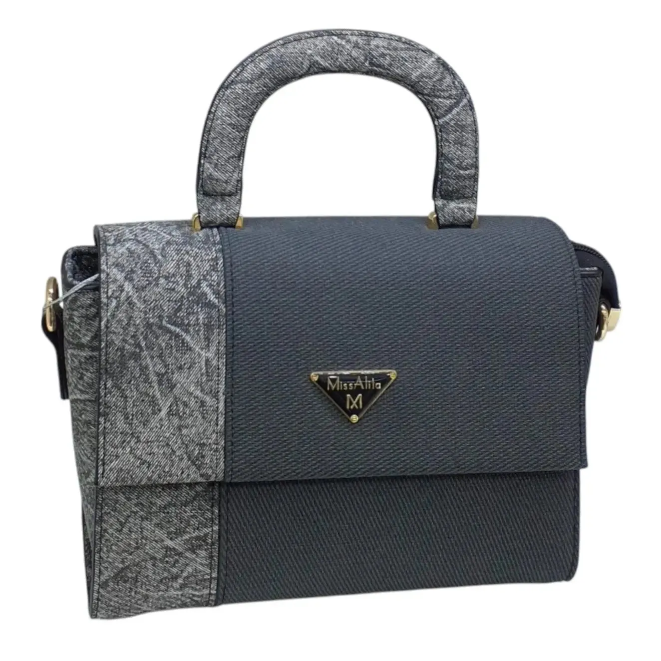 Miss Alita Textured Top Handle Bag