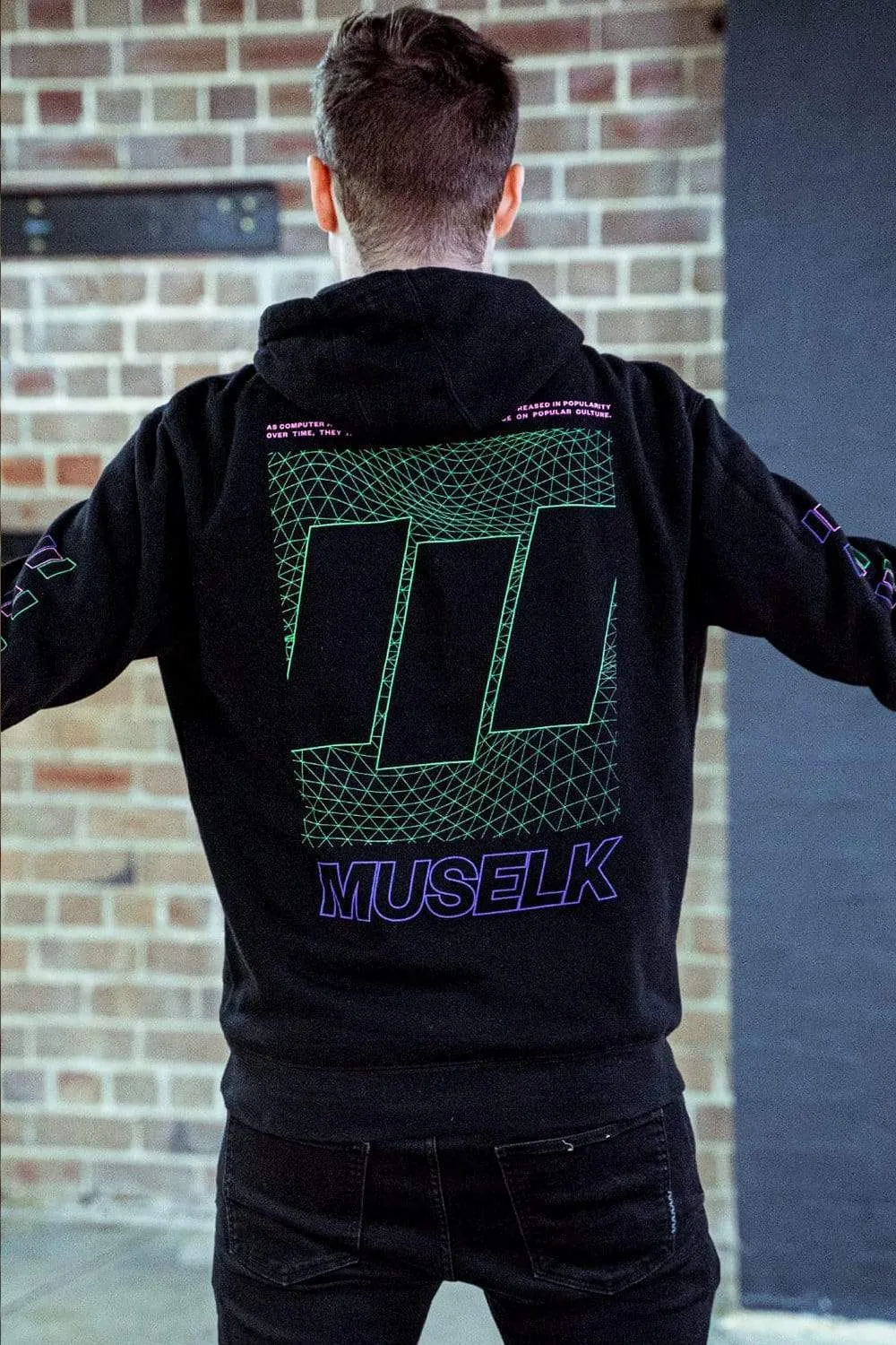 Muselk Grid Hoodie