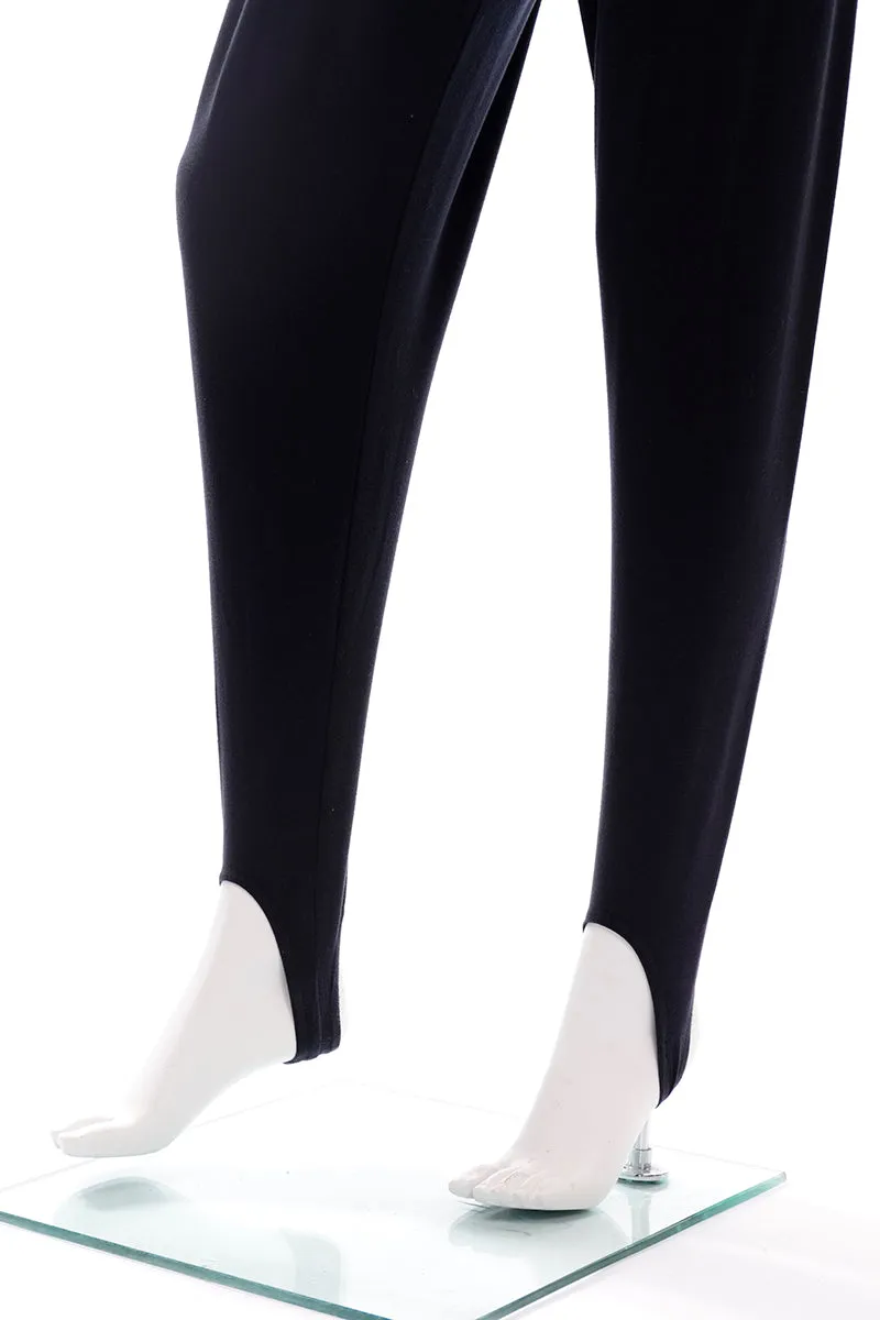 ON HOLD // Vintage 1990s Black Bodycon Stretch Catsuit Jumpsuit W Illusion Bodice