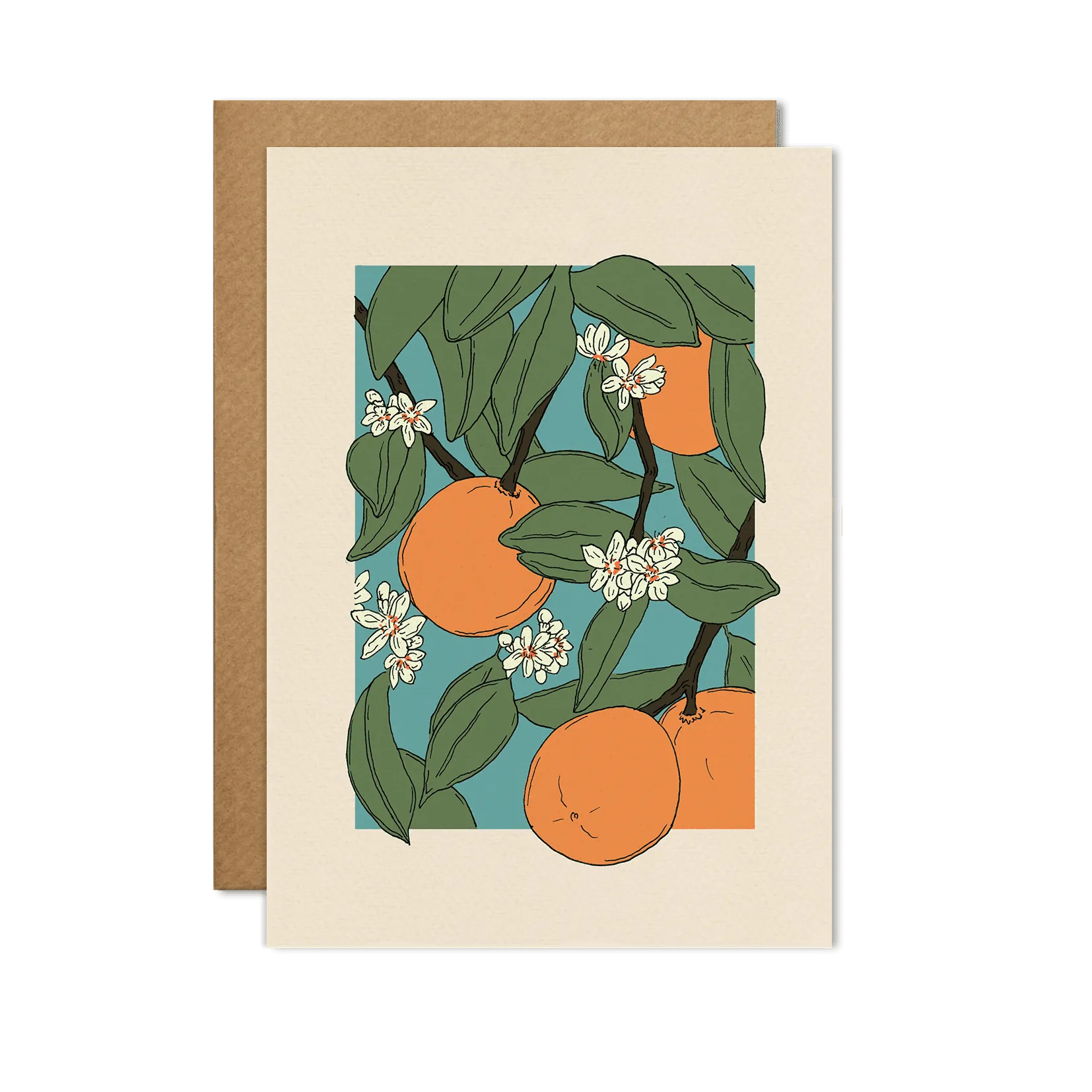 Oranges Card: Cello-free