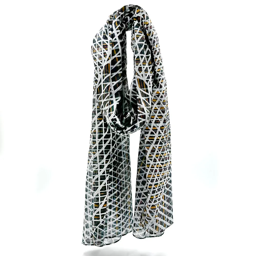 Organic Cotton Summer Scarf - Paulina Puruntatameri