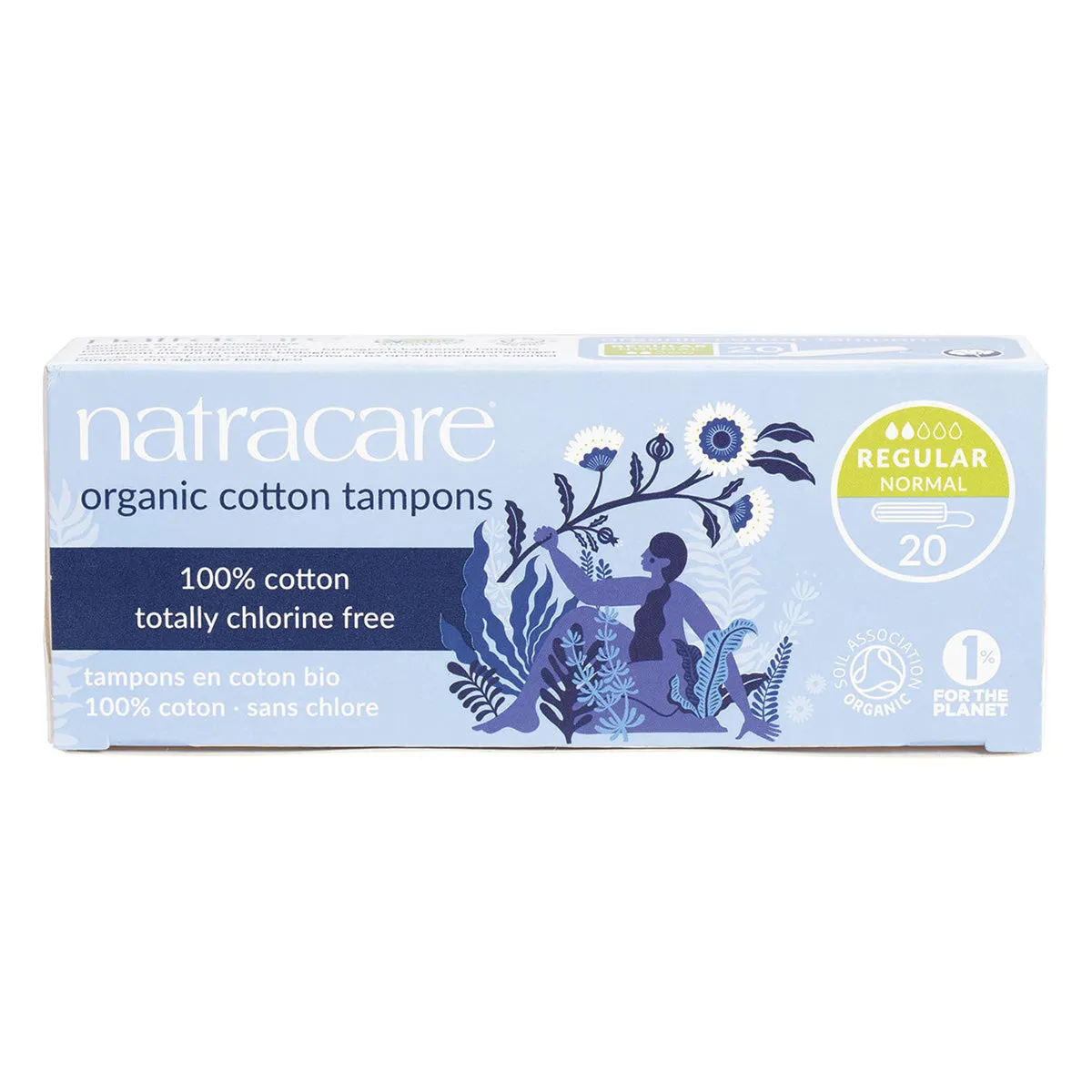 Organic Cotton Tampons Regular