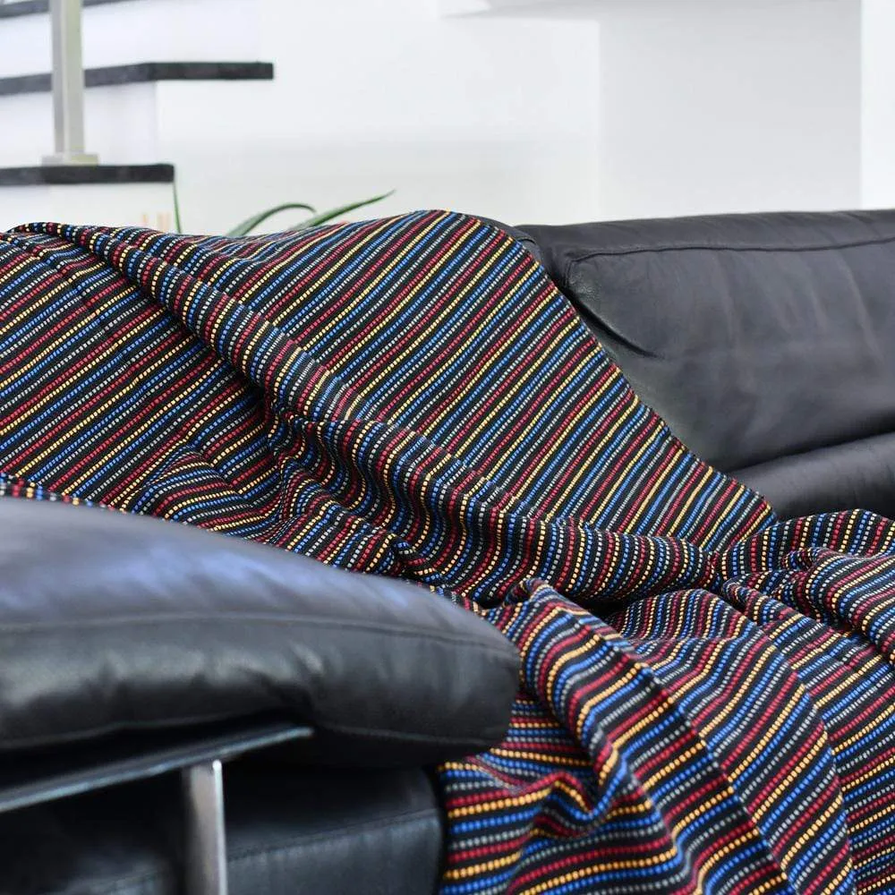 Plaid couverture en coton 210x150
