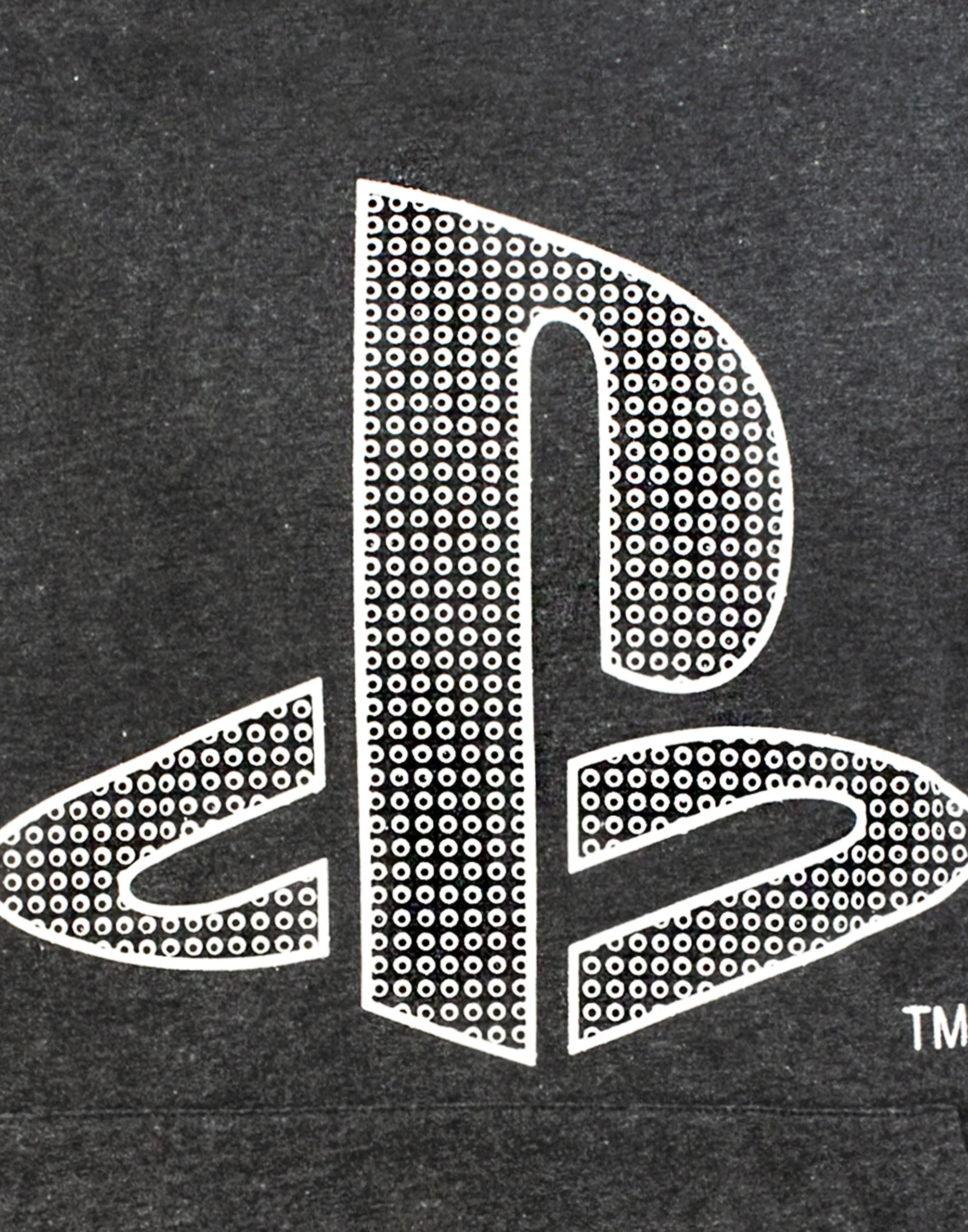 PlayStation Logo Hoodie Boy's Gamer Hooded Long Sleeve Kids Charcoal Sweatshirt