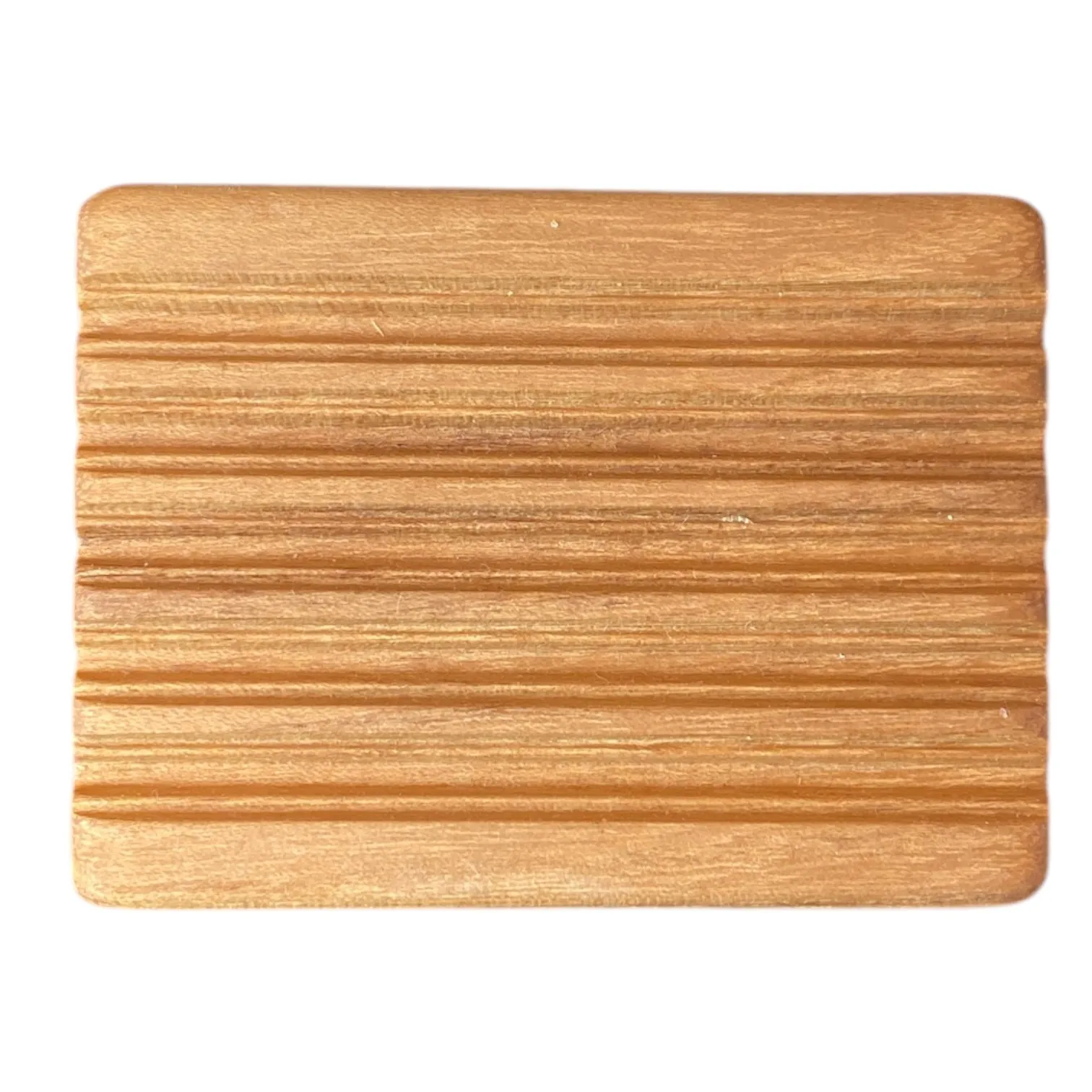 Porte-savon artisanal en bois de robinier