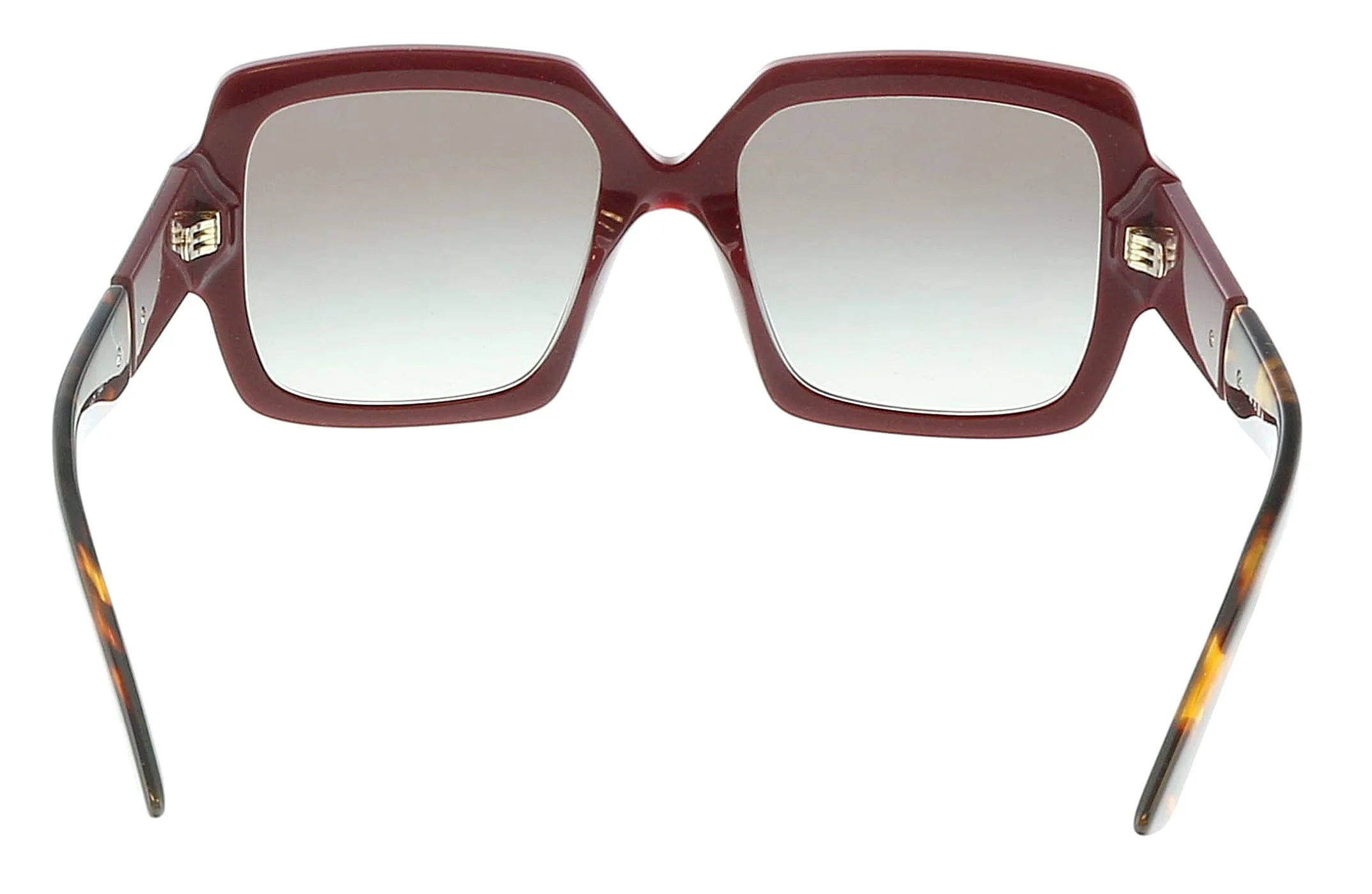 Prada 0PR 21XS UAN0A754 Bordeaux Full rim Square Sunglasses