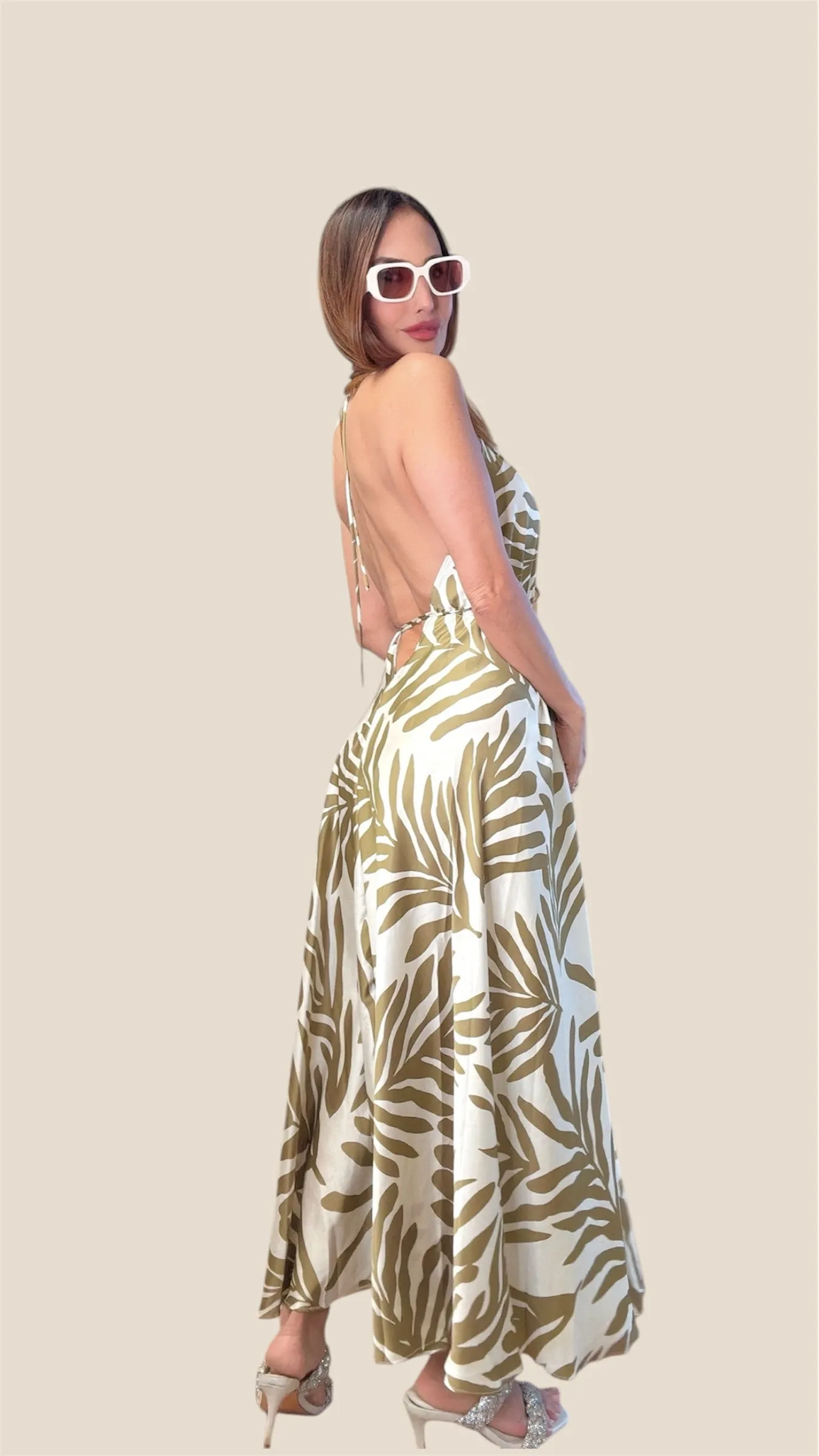 "Kaia's Island Oasis Midi Dress"