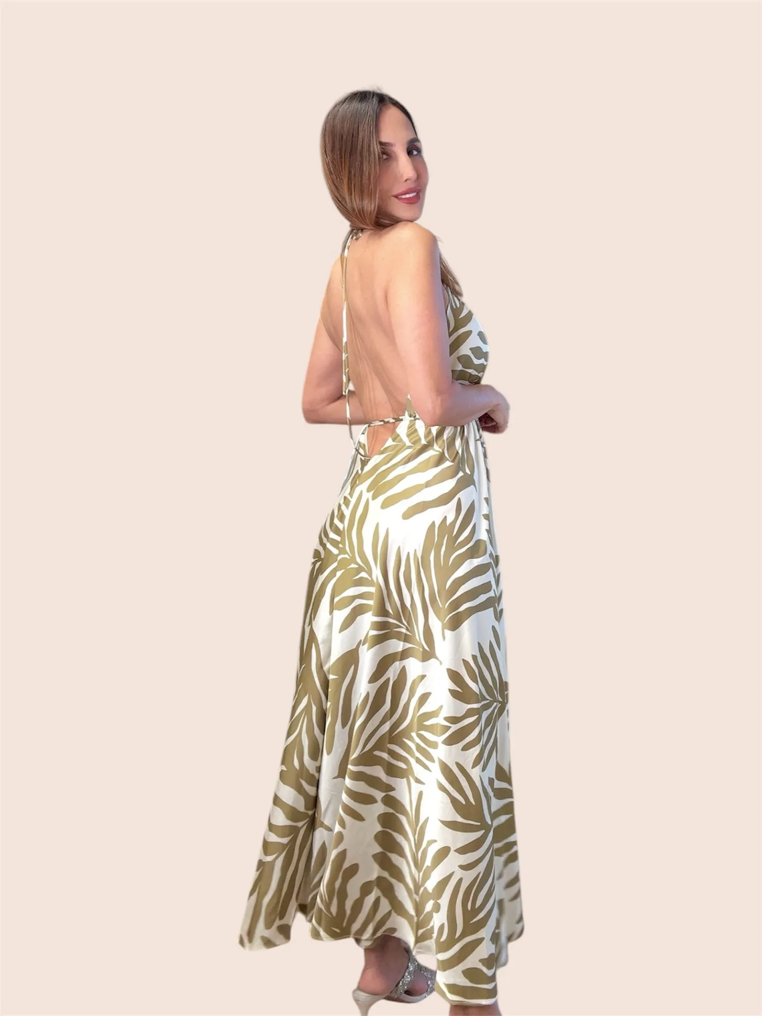 "Kaia's Island Oasis Midi Dress"