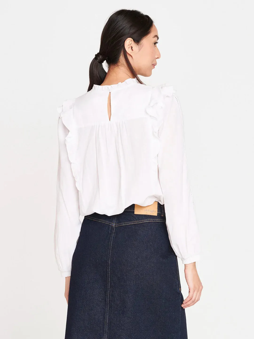 Raya Organic Cotton Blouse