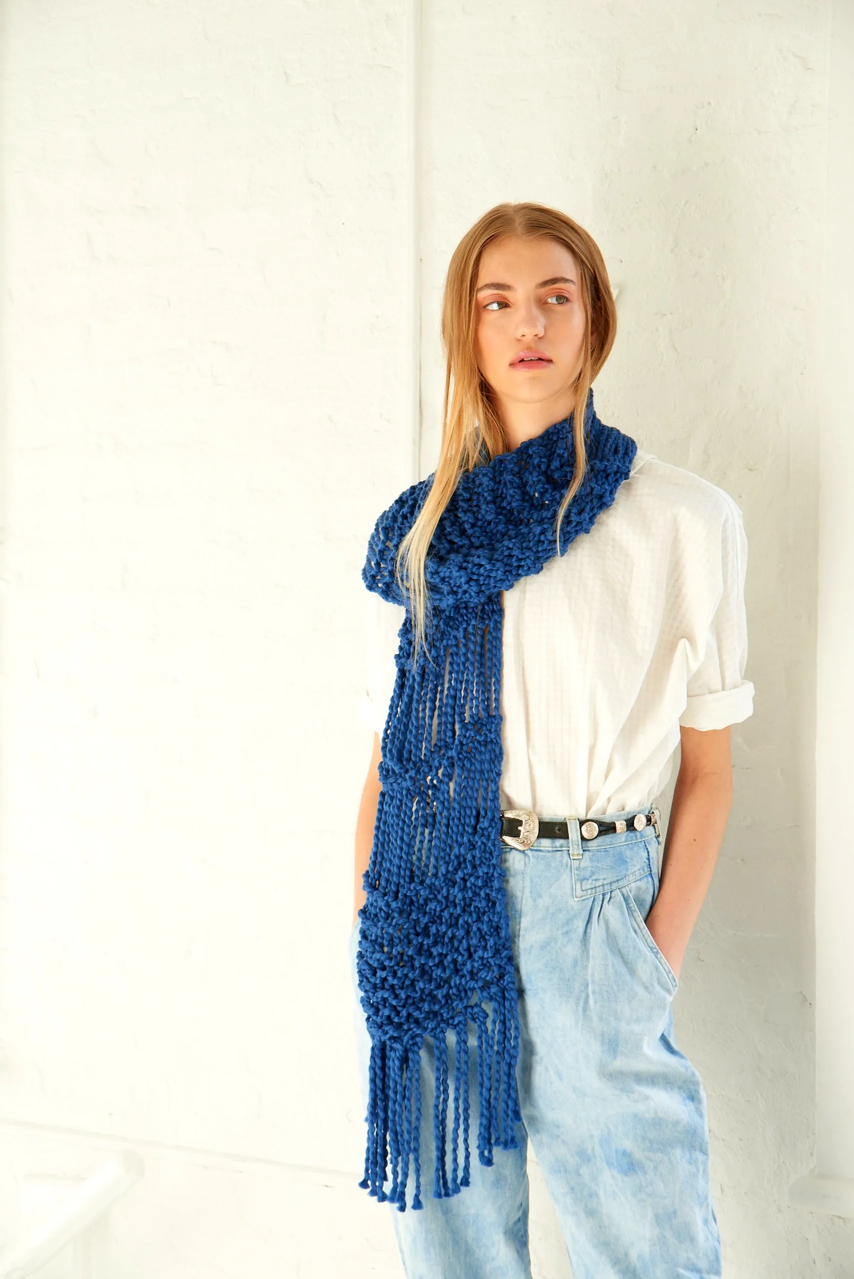 READY TO SHIP READYMADE CLEARANCE SALE!! - Summer Fringe Scarf - Cotton