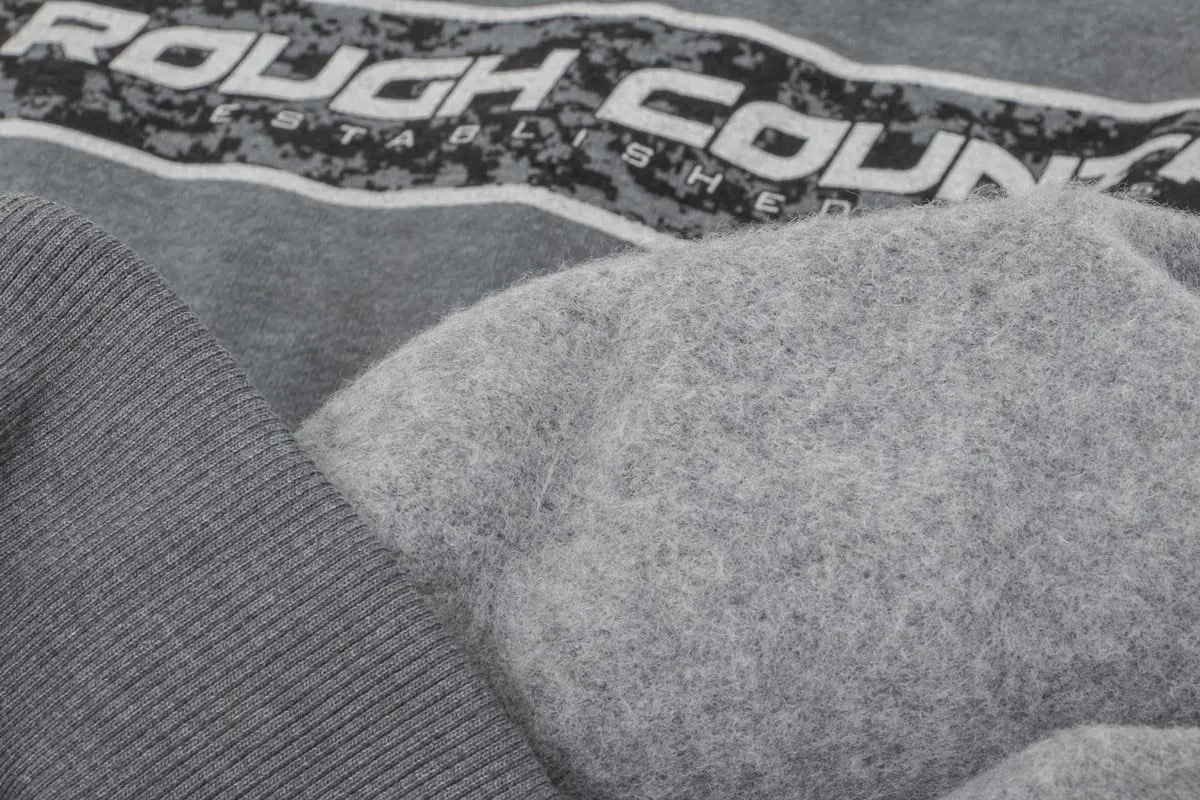 Rough Country Hoodie - Digital - Grey - SM