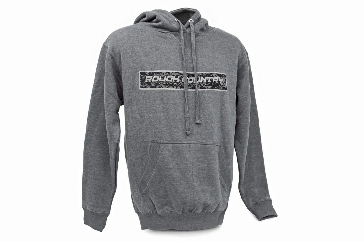 Rough Country Hoodie - Digital - Grey - SM