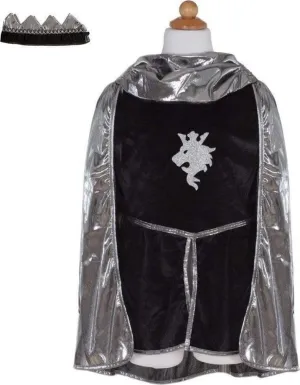 Silver Knight Tunic with Cape Size 5-6