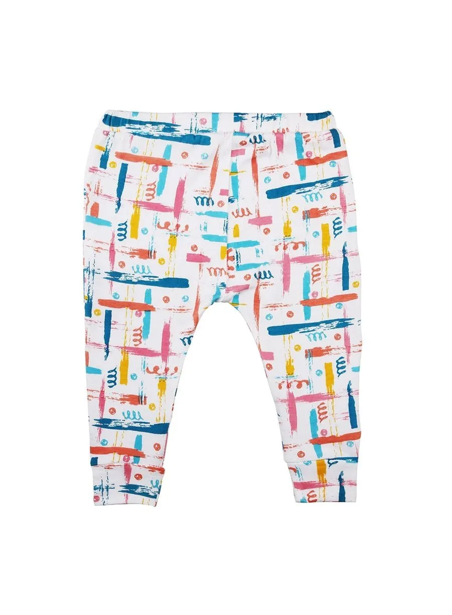 Softsens Baby 2 Pack Colour Burst Bodysuit & Knit Pants Set