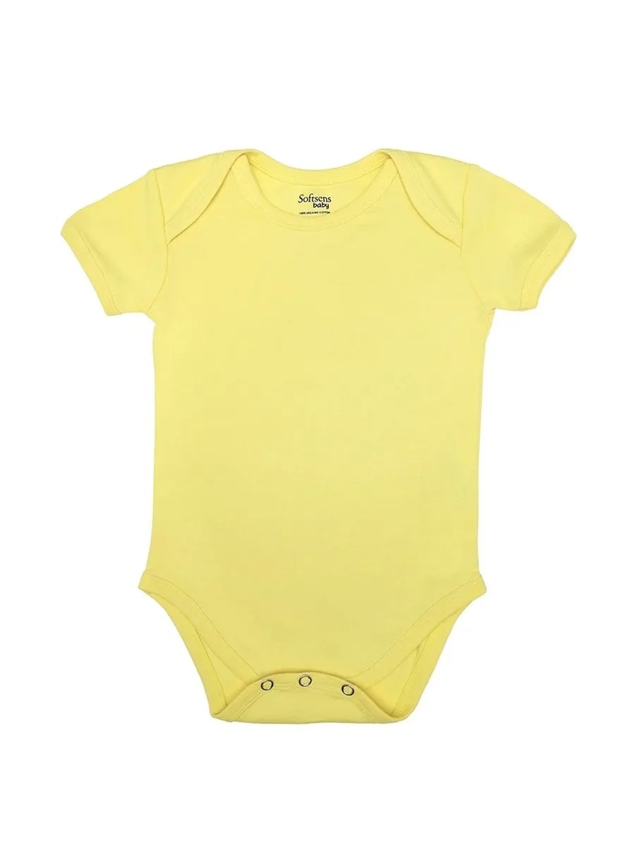 Softsens Baby 2 Pack Colour Burst Bodysuit & Knit Pants Set