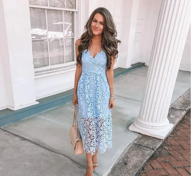 Summer Women's Lace Slip Dress