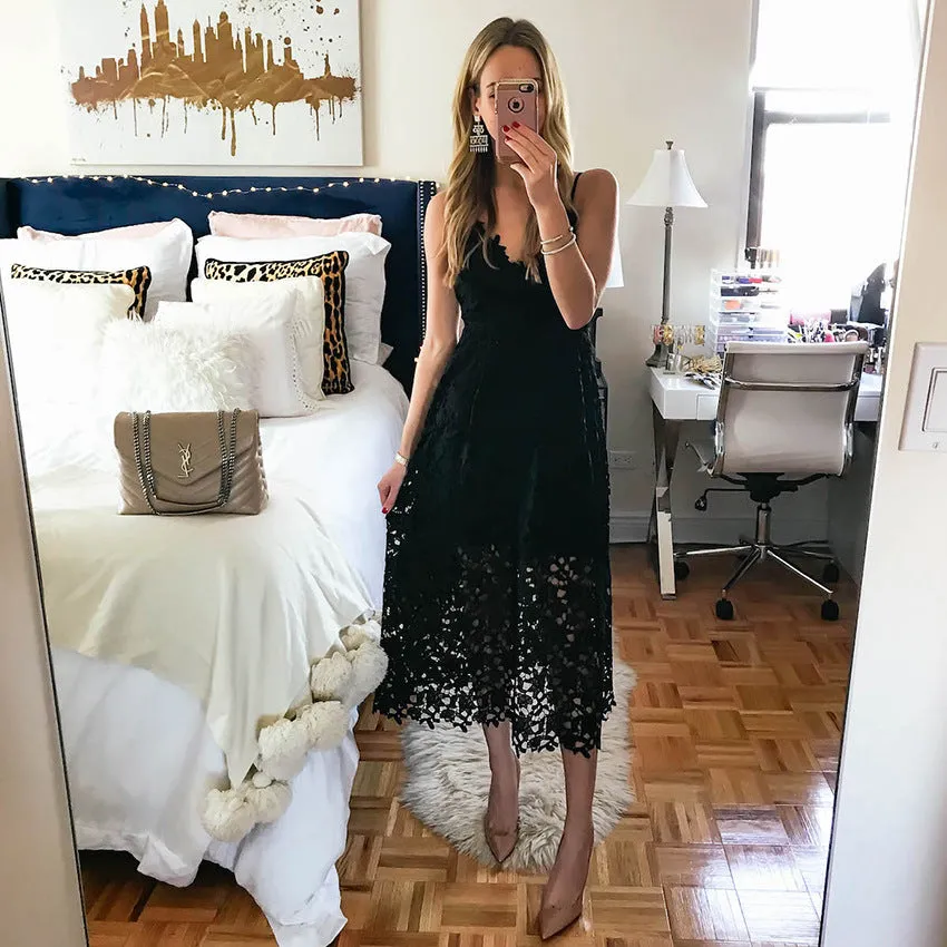 Summer Women's Lace Slip Dress