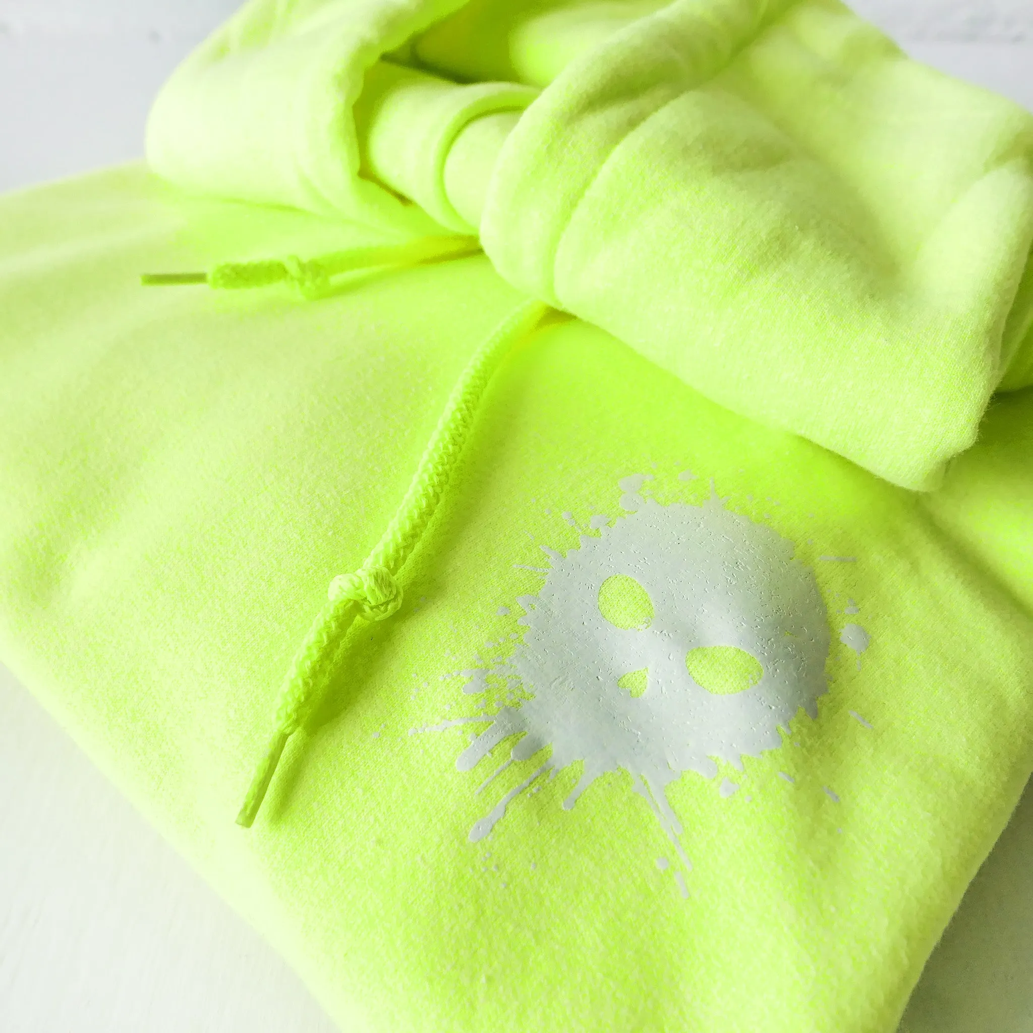 Sun Fire Hoodie - Neon Unisex Hood Sweater