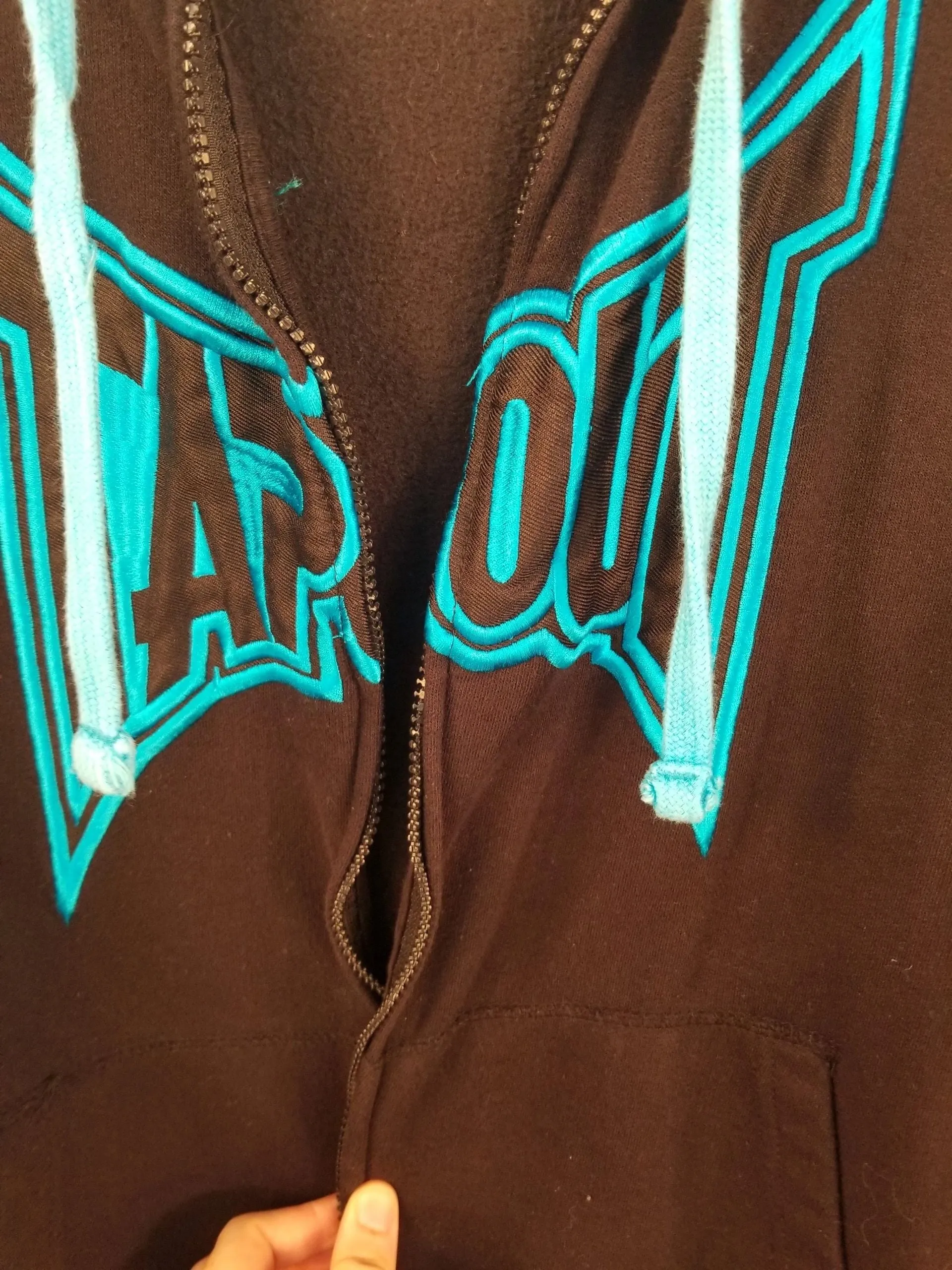 Tapout Zip-up Hoodie *MISSING ZIPPER*