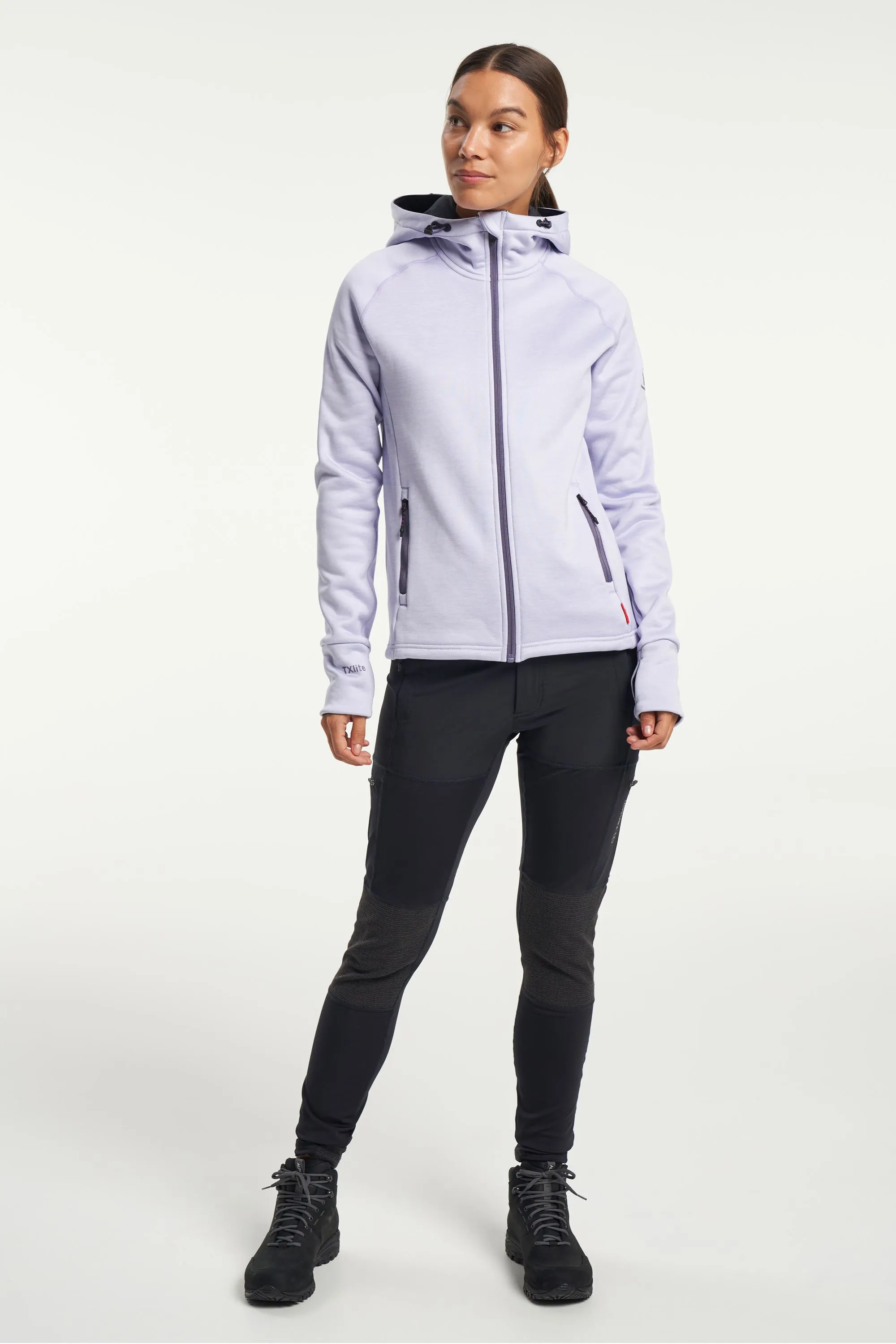 Tenson Women&#x27;s TXlite Hoodie Zip Crystaline | Buy Tenson Women&#x27;s TXlite Hoodie Zip Crystaline here | Outnorth