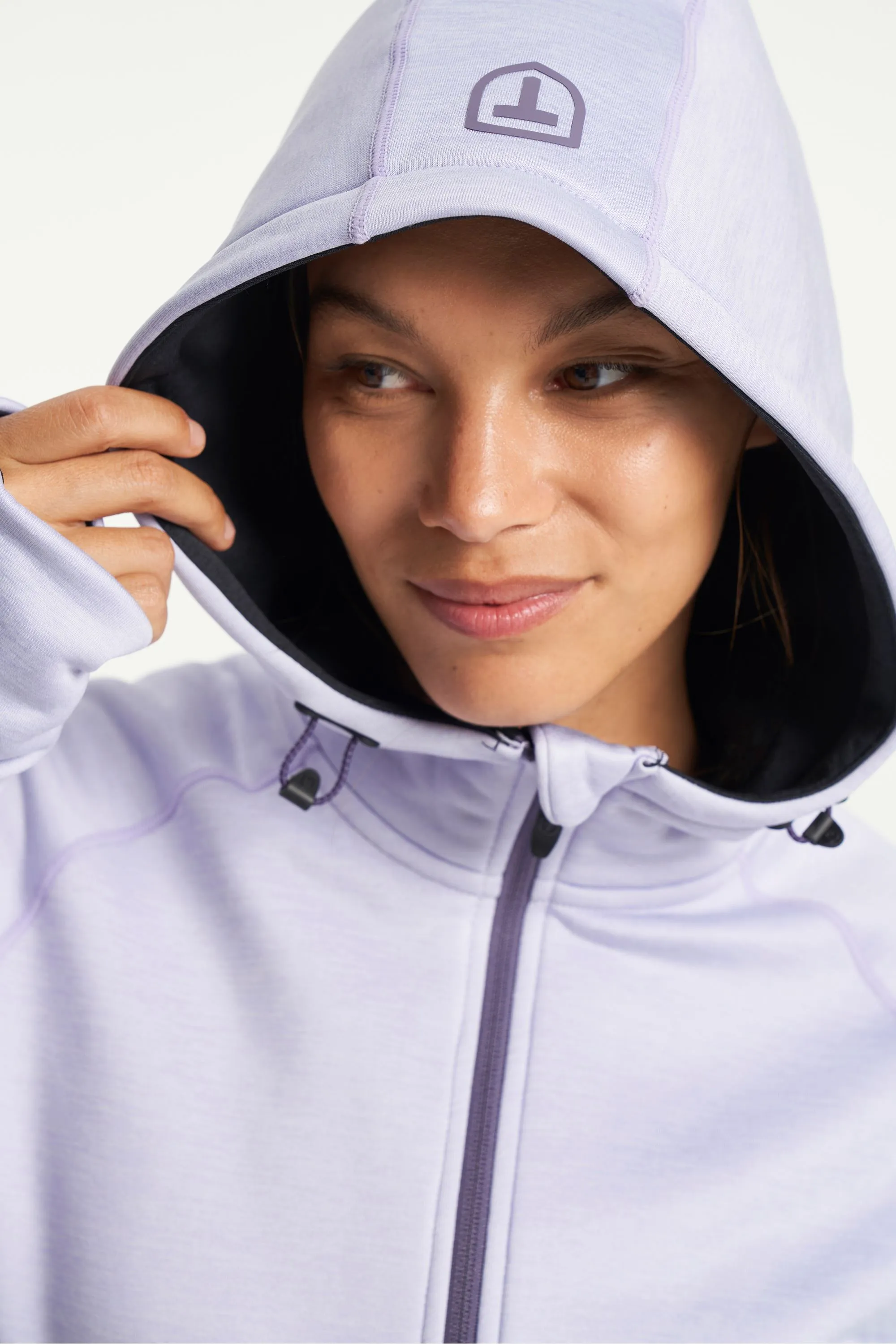 Tenson Women&#x27;s TXlite Hoodie Zip Crystaline | Buy Tenson Women&#x27;s TXlite Hoodie Zip Crystaline here | Outnorth