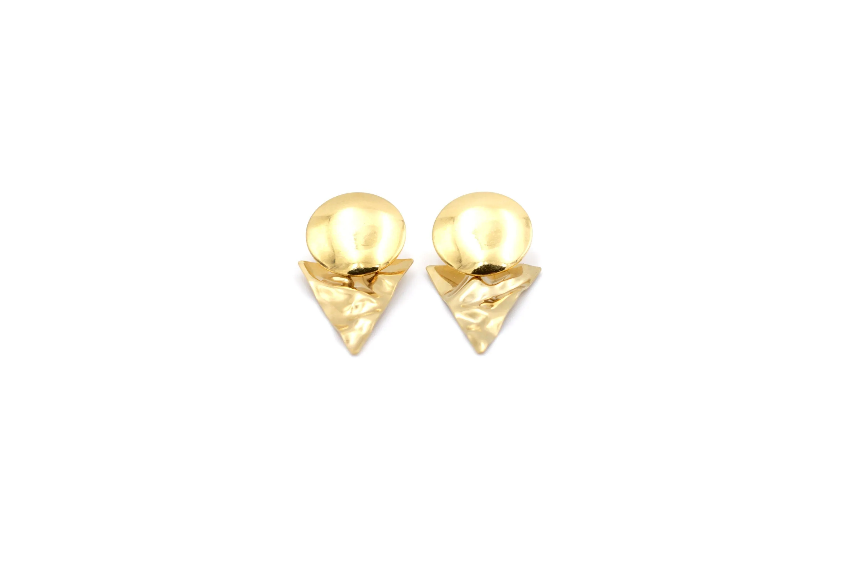 Textured Triangle Dangles