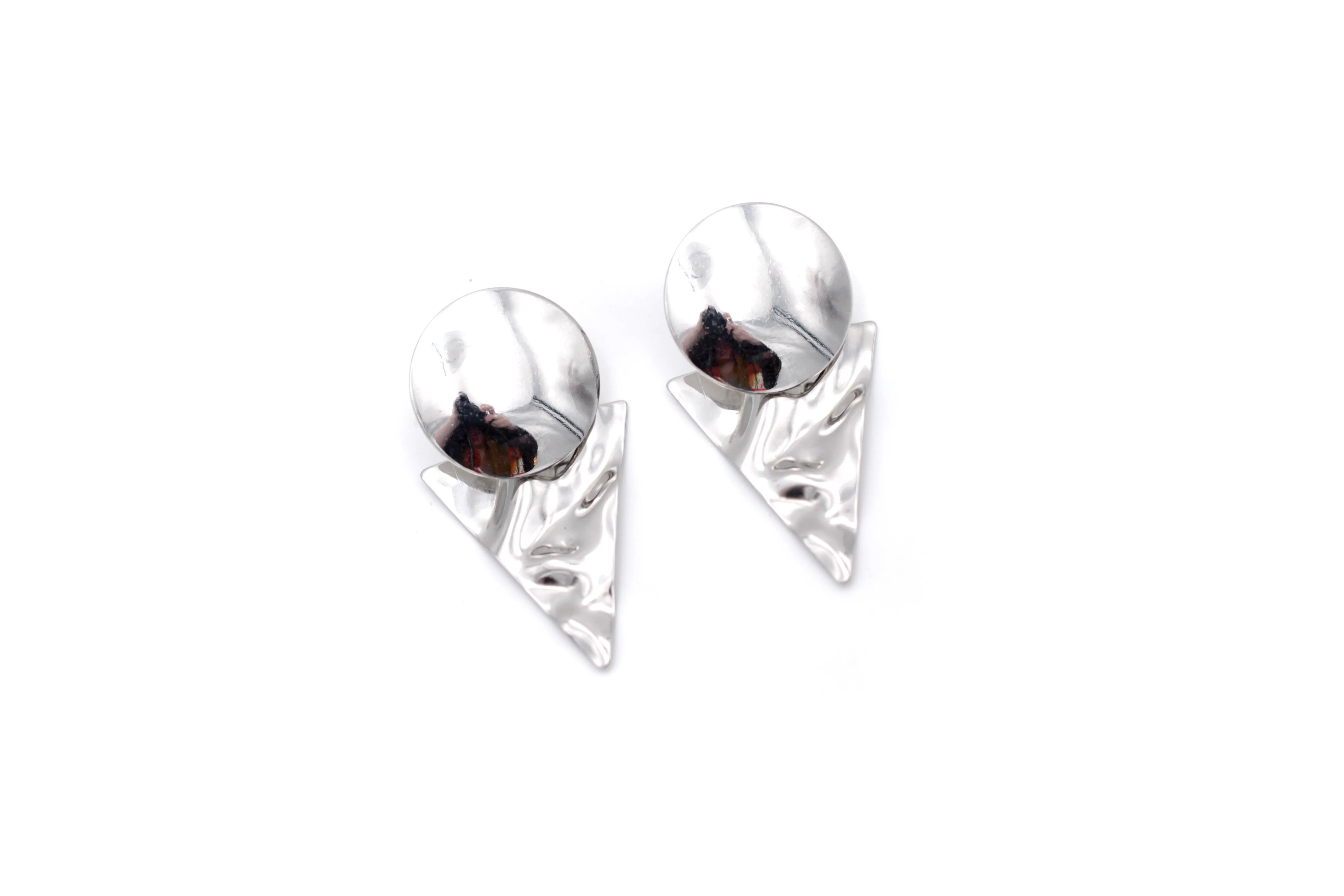 Textured Triangle Dangles