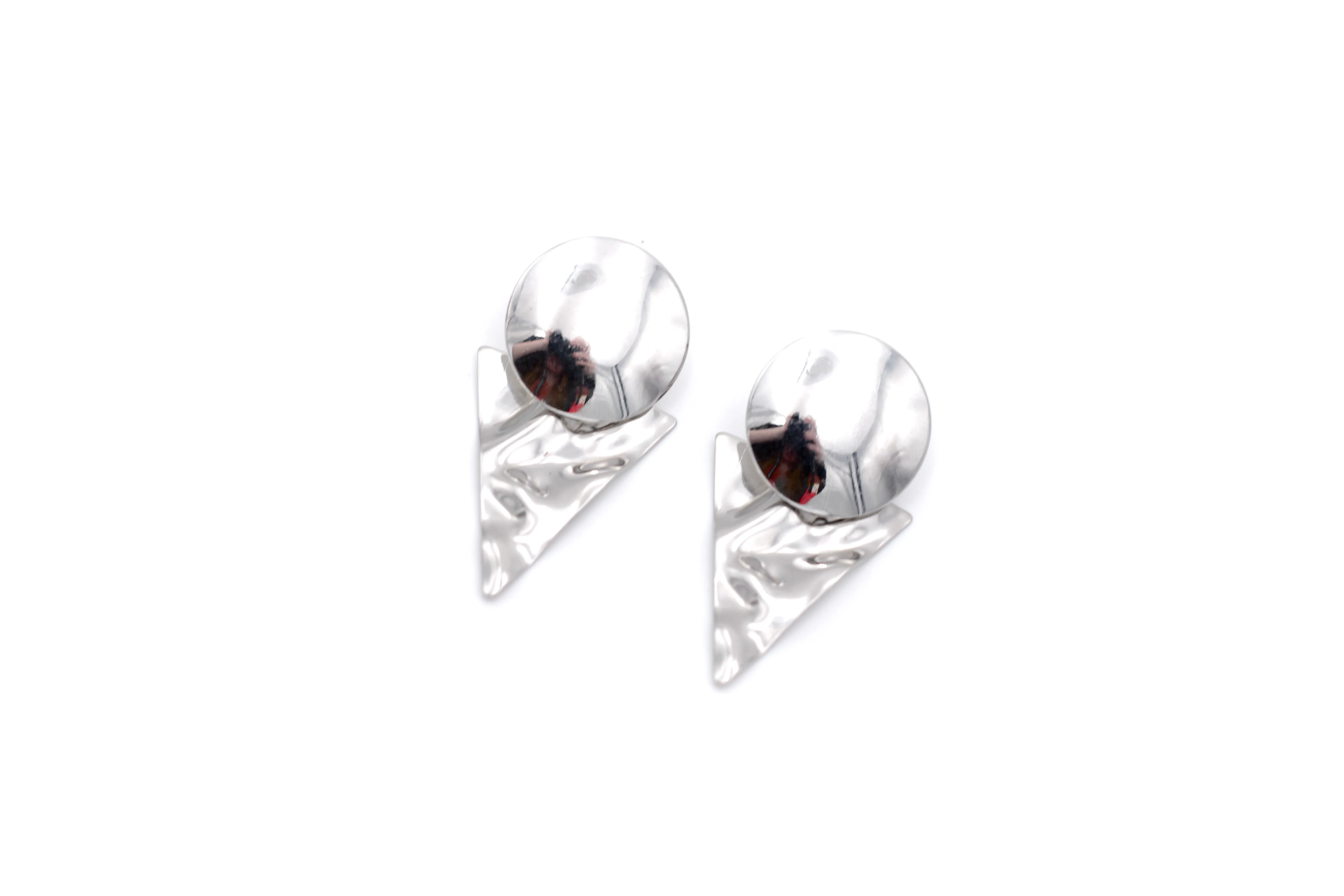 Textured Triangle Dangles