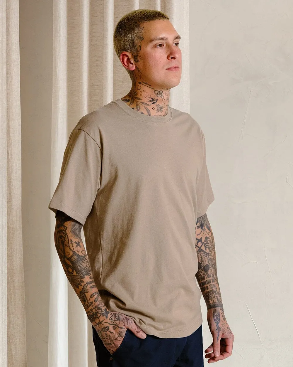 The Mens Midweight Organic Cotton Tee