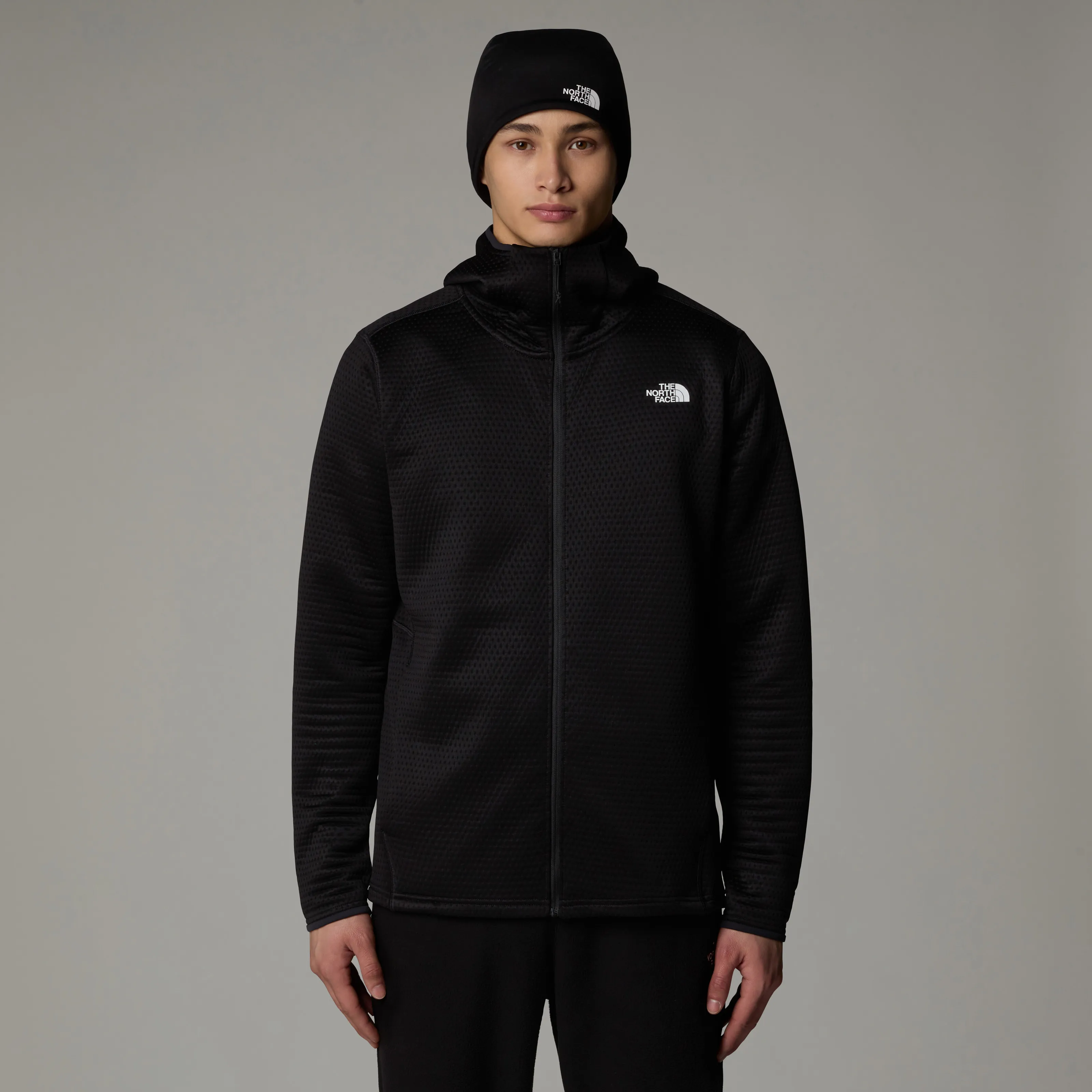 The North Face Men&#x27;s Vertical Thermal Full-Zip Hoodie TNF Black | Buy The North Face Men&#x27;s Vertical Thermal Full-Zip Hoodie TNF Black here | Outnorth