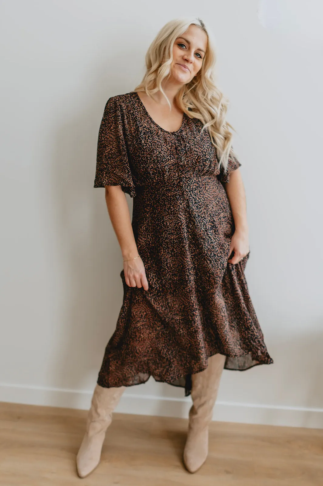 The Zally Midi Dress