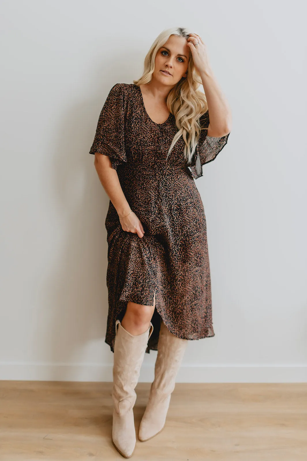 The Zally Midi Dress