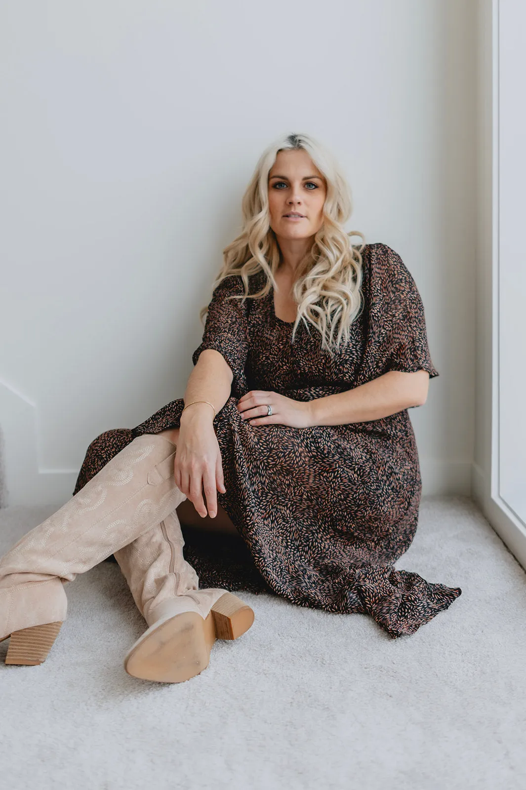 The Zally Midi Dress