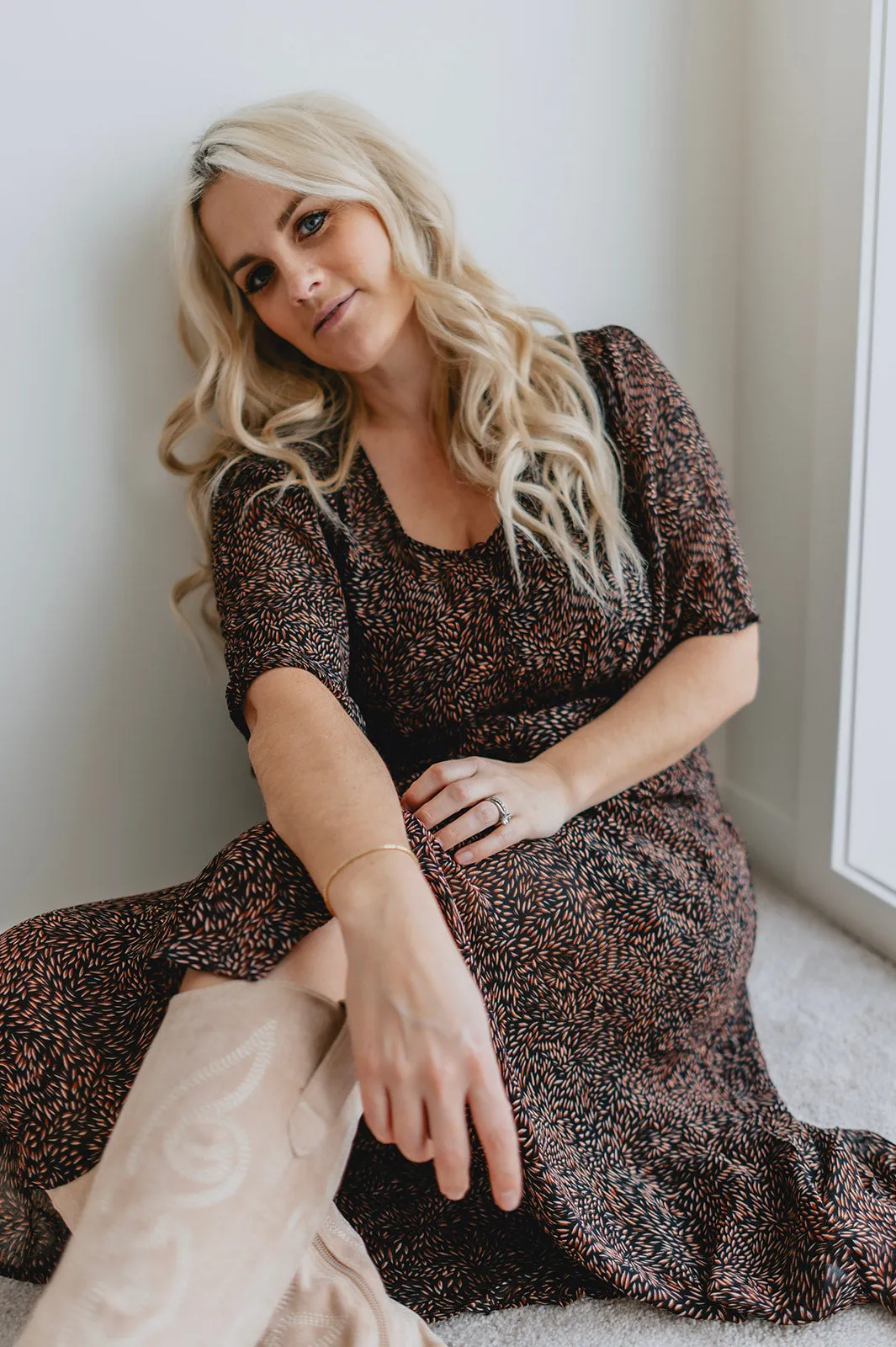 The Zally Midi Dress