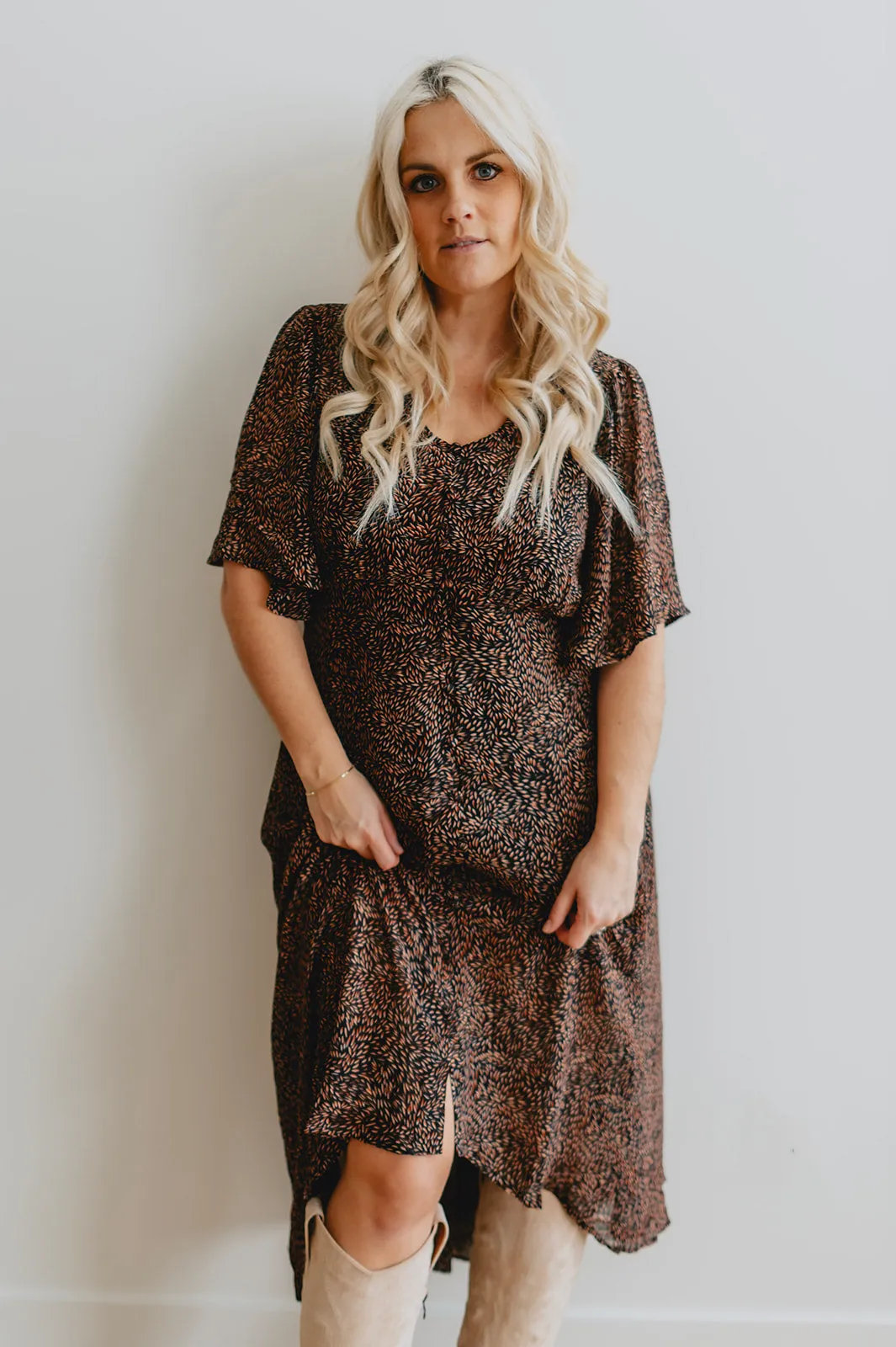 The Zally Midi Dress