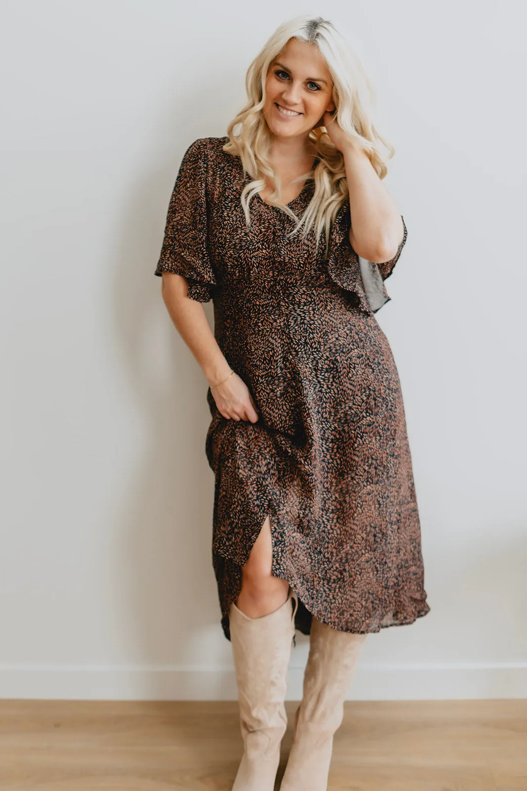 The Zally Midi Dress