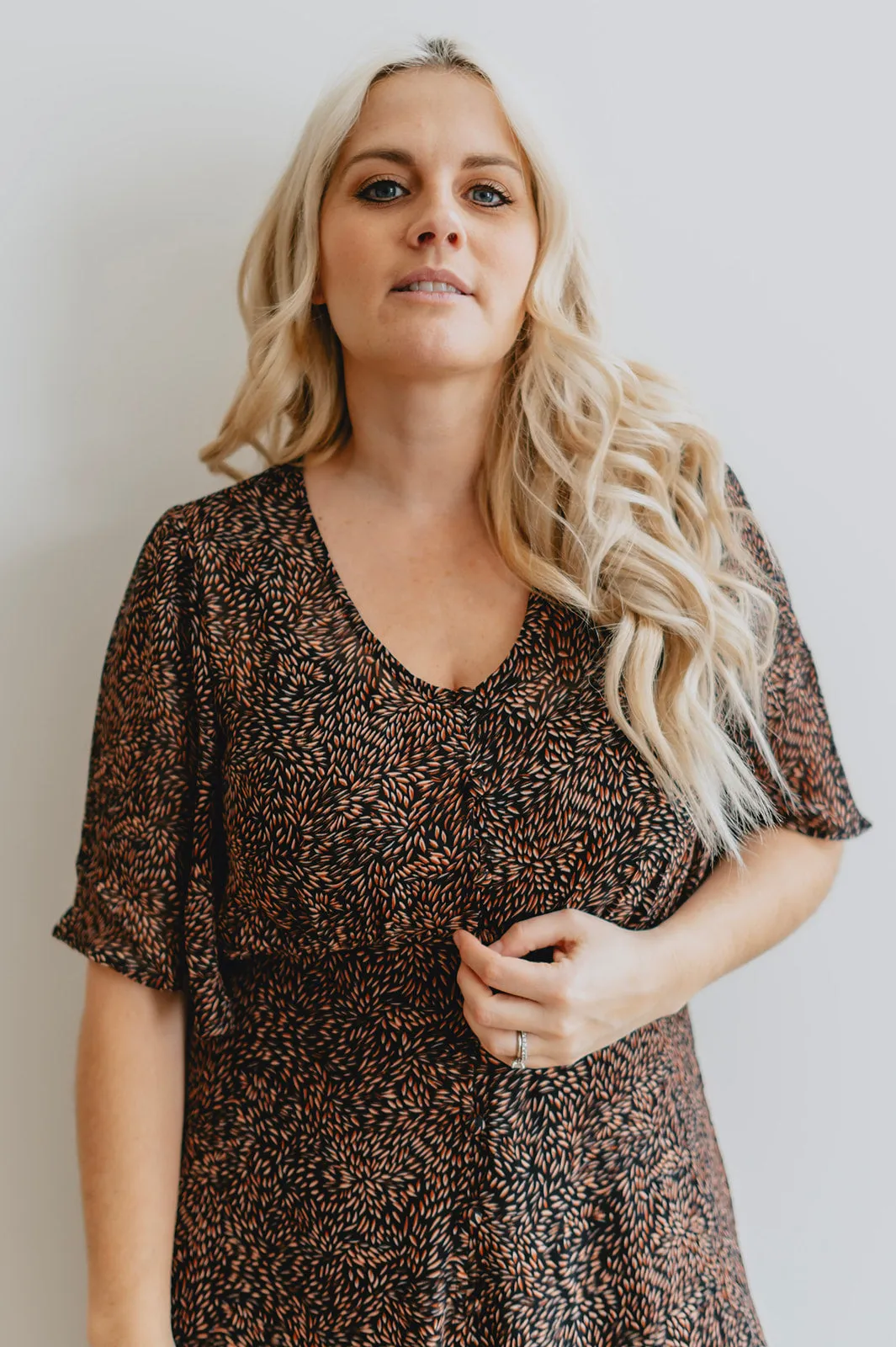 The Zally Midi Dress