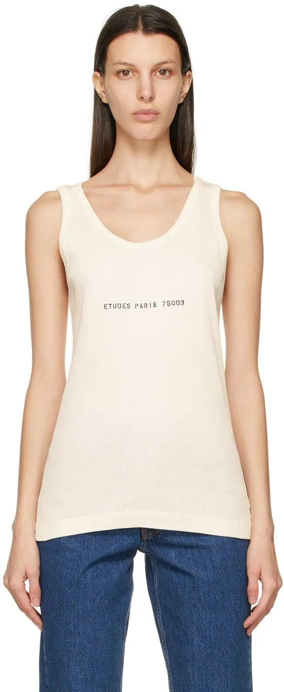 Ã‰tudes Off-White Pippen Tank Top