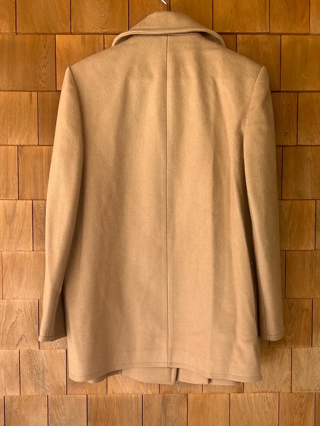 Vintage J.G. Hook Wool Pea Coat - Camel