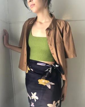 Walker & Bing Ditsy  Cotton Voile Sarong Scarf