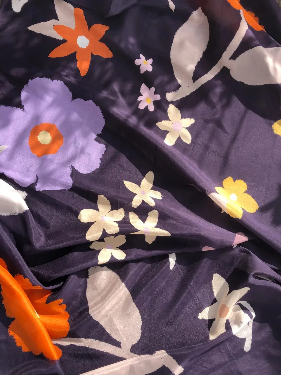 Walker & Bing Ditsy  Cotton Voile Sarong Scarf