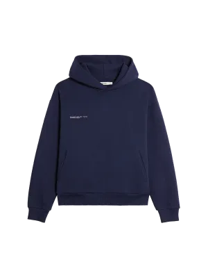 Womens 365 Heavyweight Hoodie—navy blue